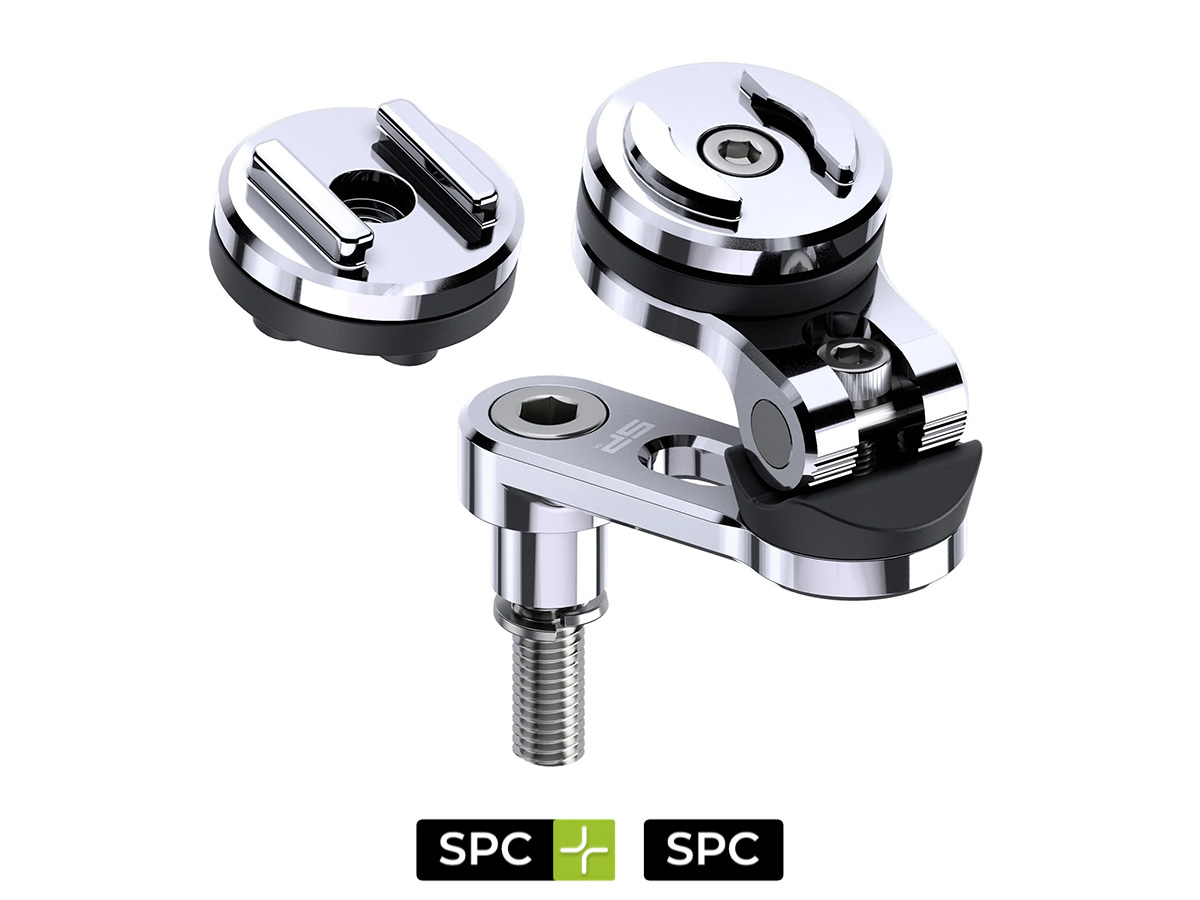 SPConnect Bar Clamp Mount Pro Motorhouder Chroom